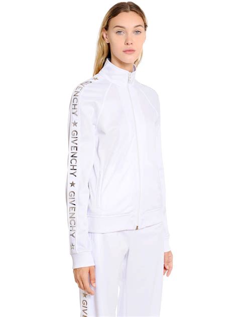 givenchy neoprene logo jersey jacket|givenchy jackets for women.